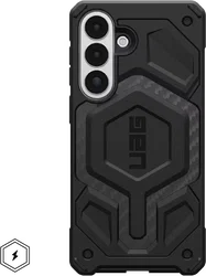 UAG Monarch Pro Samsung Galaxy S26 Plus Hoesje MagSafe Back Cover Carbon Fiber afbeelding