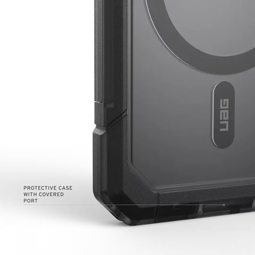 UAG Trooper Samsung Galaxy S26 Hoesje Magnetic Back Cover Transparant  Ash afbeelding 6