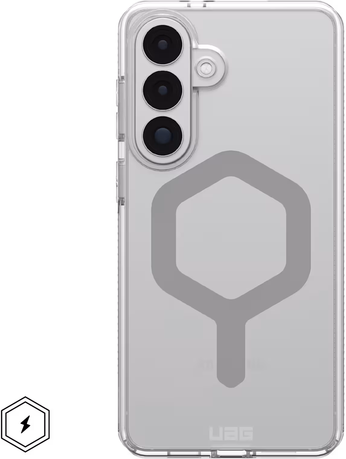 UAG Plyo Pro Samsung Galaxy S26 Plus Hoesje MagSafe Back Cover Ice / Zilver afbeelding 1