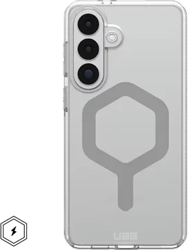 UAG Plyo Pro Samsung Galaxy S26 Plus Hoesje MagSafe Back Cover Ice / Zilver