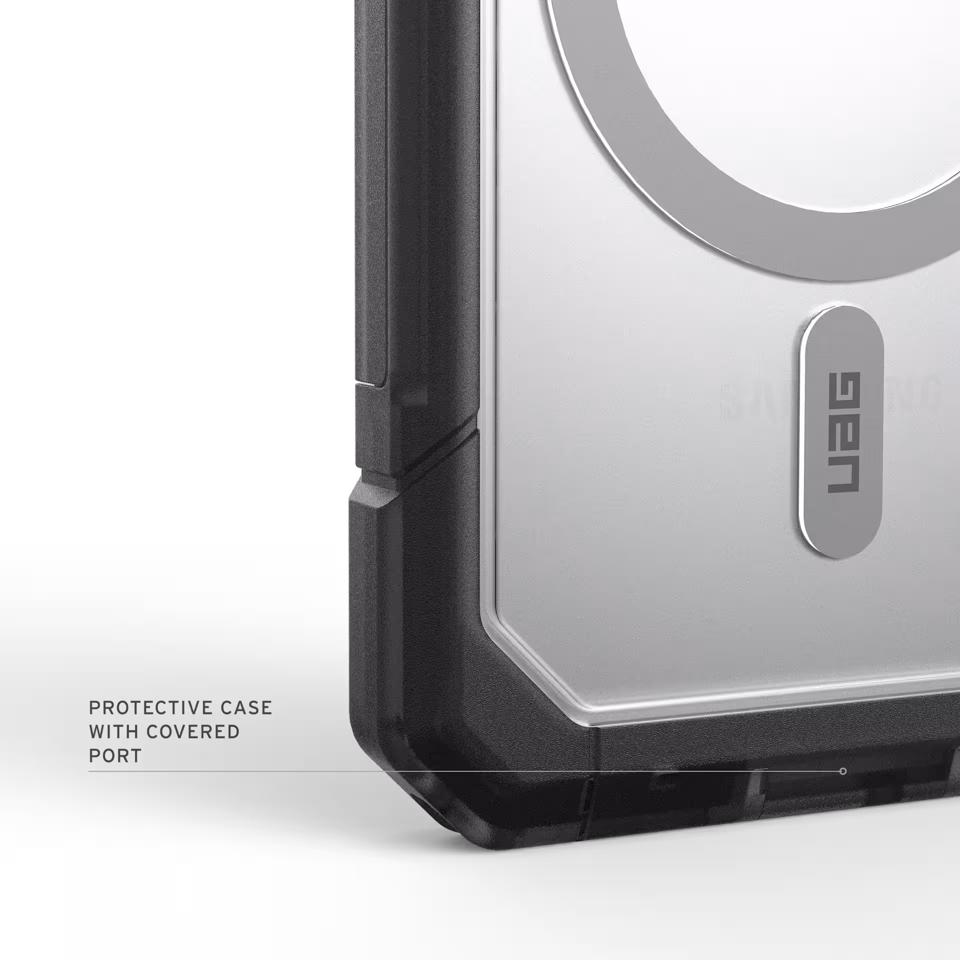 UAG Trooper Samsung Galaxy S26 Hoesje Magnetic Back Cover Ash afbeelding 5