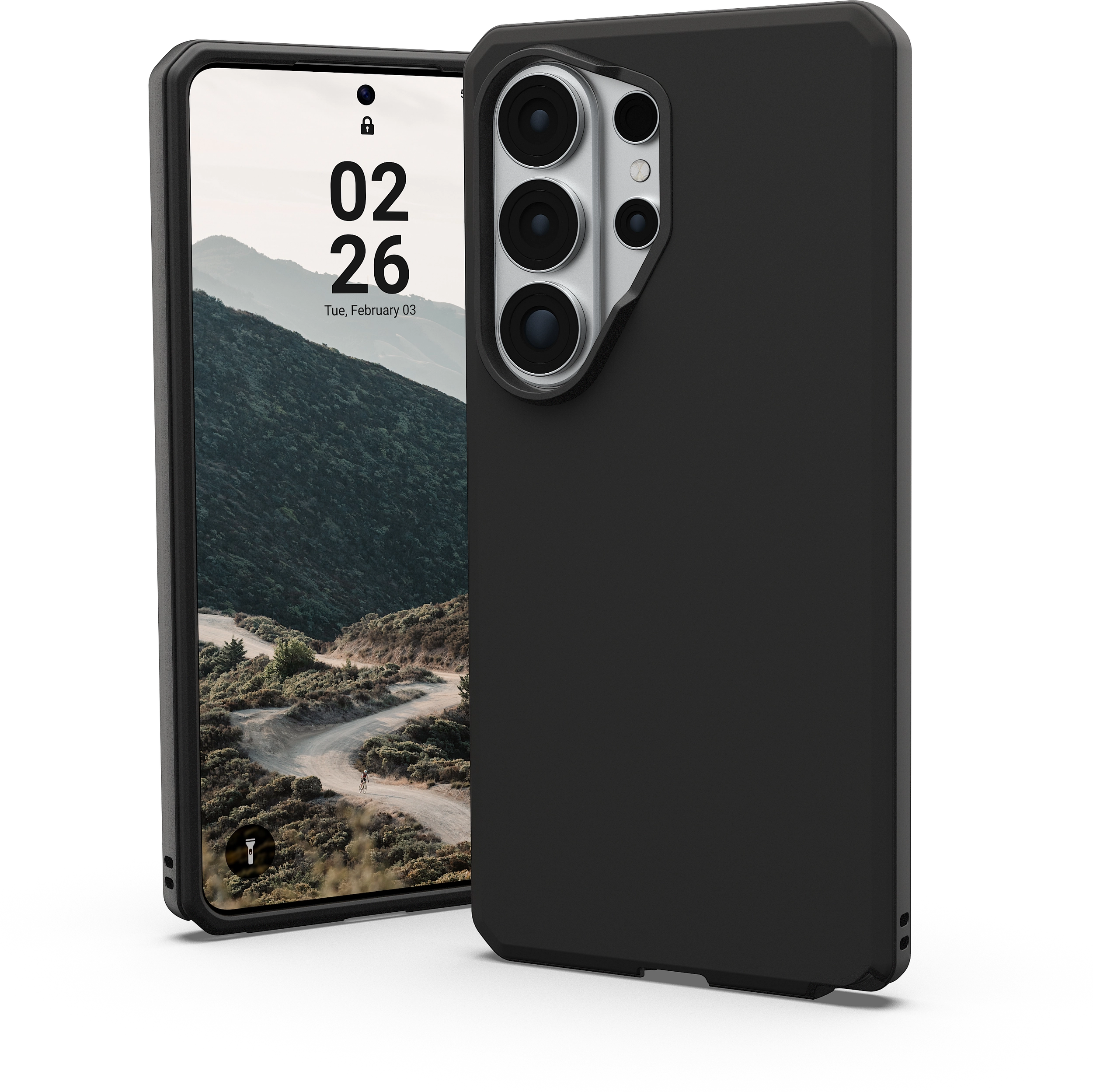 UAG Civilian LT Samsung Galaxy S26 Ultra Hoesje MagSafe Back Cover Zwart afbeelding 1