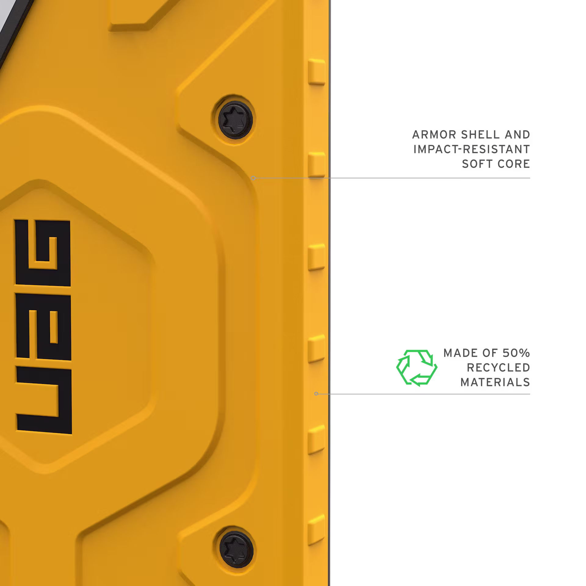 UAG Pathfinder Samsung Galaxy S26 Ultra Hoesje MagSafe Back Cover Geel afbeelding 7