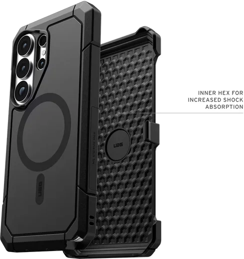 UAG Trooper Samsung Galaxy S26 Ultra Magnetic Hoesje met Holster Zwart afbeelding 13