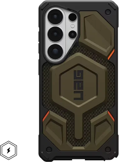 UAG Monarch Pro Samsung S26 Ultra Hoesje Magnetic Back Cover Groen afbeelding 1