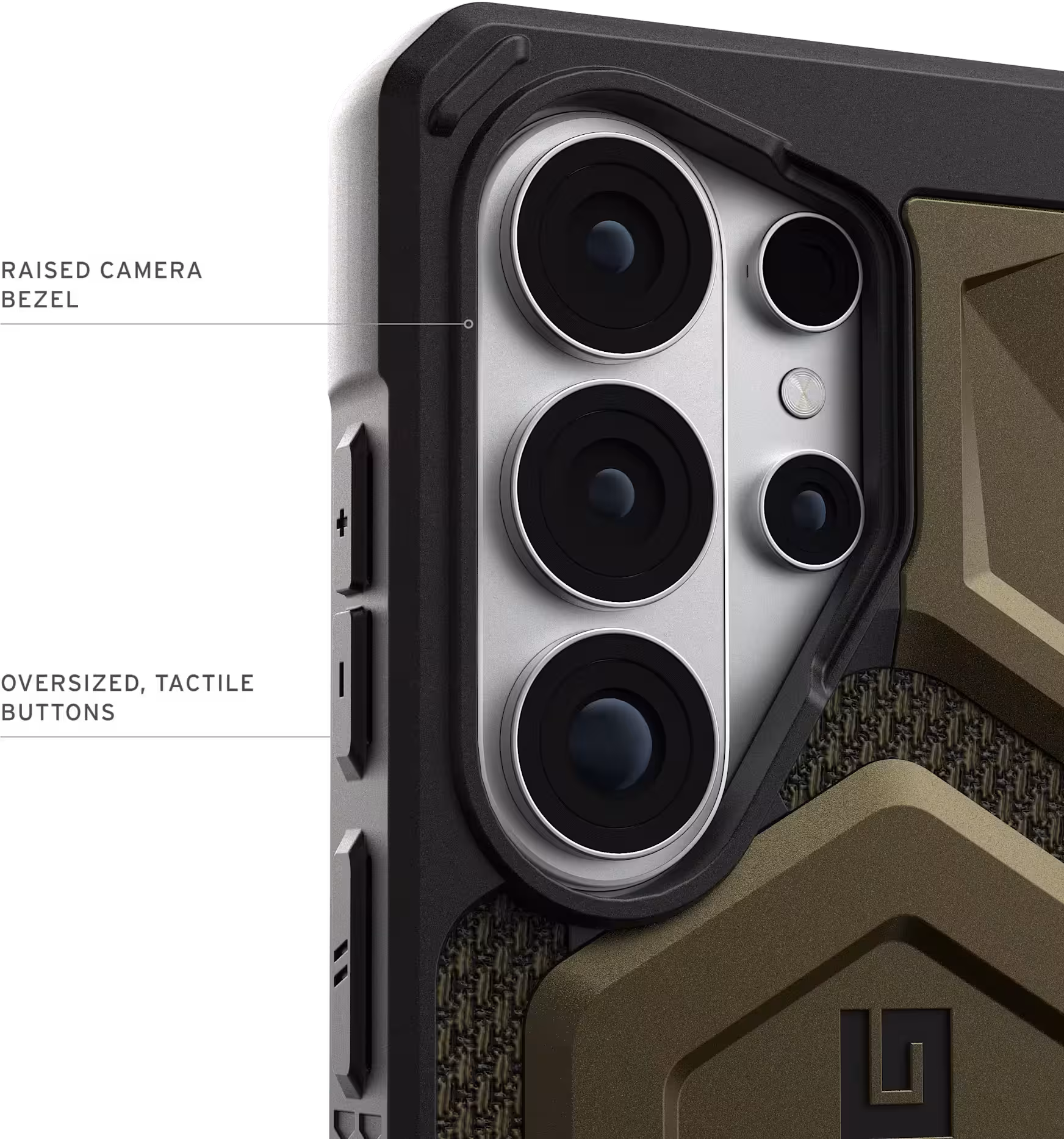 UAG Monarch Pro Samsung S26 Ultra Hoesje Magnetic Back Cover Groen afbeelding 5