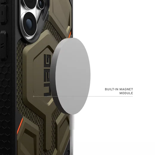 UAG Monarch Pro Samsung S26 Ultra Hoesje Magnetic Back Cover Groen afbeelding 9