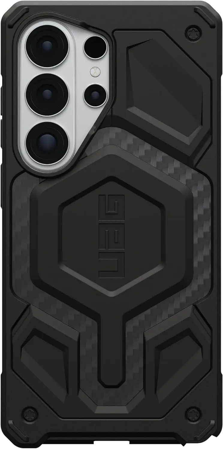 UAG Monarch Pro Samsung S26 Ultra Hoesje Magnetic Back Cover Carbon Fiber afbeelding 8
