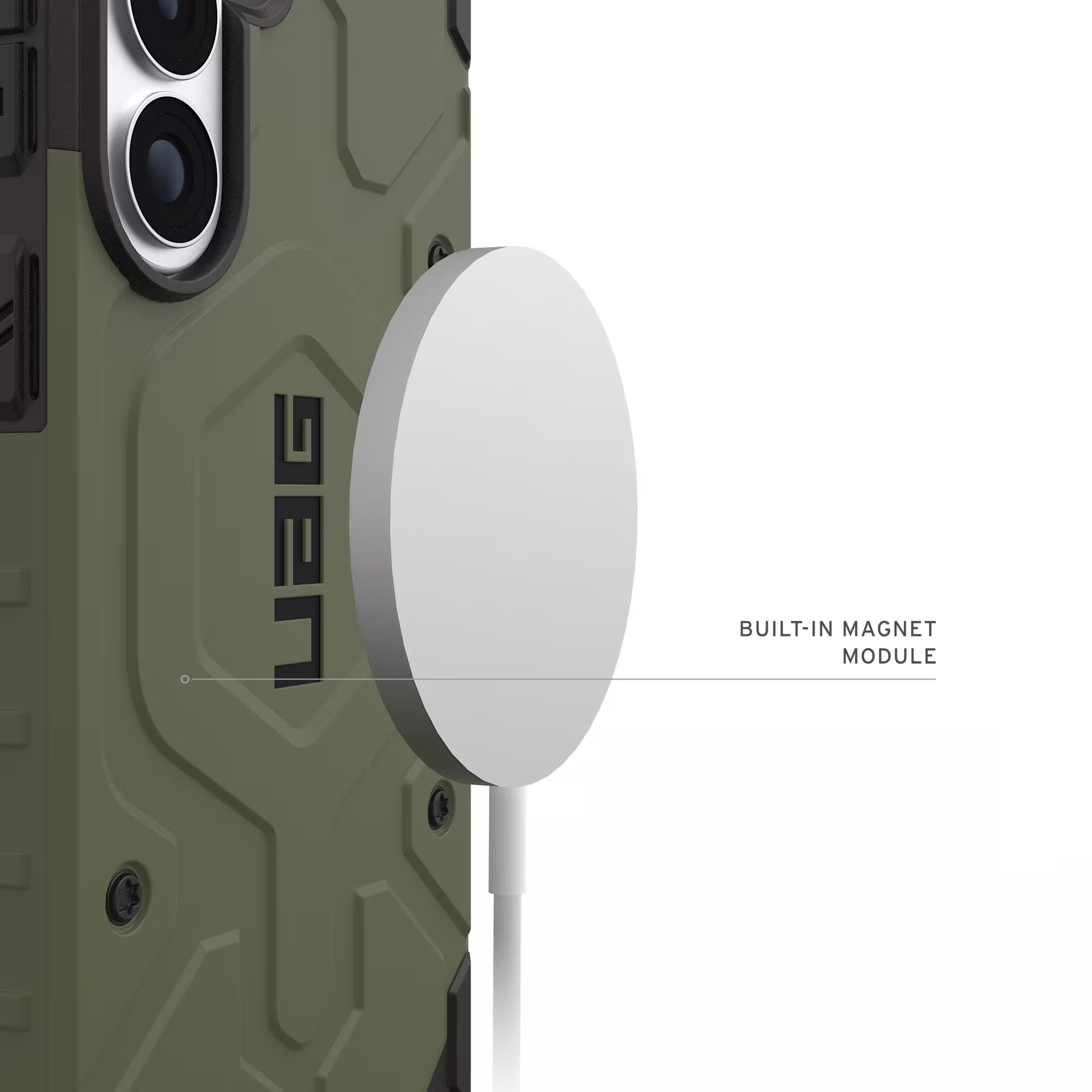 UAG Pathfinder Samsung Galaxy S26 Plus Hoesje MagSafe Back Cover Groen afbeelding 5