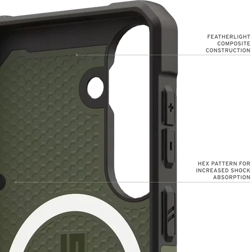 UAG Pathfinder Samsung Galaxy S26 Plus Hoesje MagSafe Back Cover Groen afbeelding 9