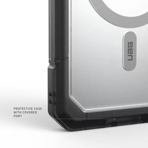 UAG Trooper Samsung S26 Ultra Hoesje Magnetic Back Cover Grijs Transparant afbeelding 8