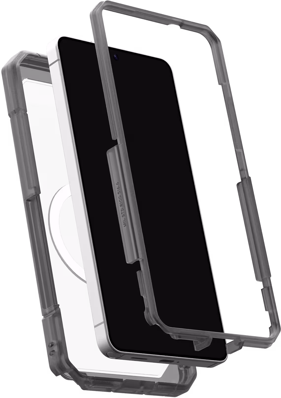 UAG Trooper Samsung S26 Ultra Hoesje Magnetic Back Cover Grijs Transparant afbeelding 5