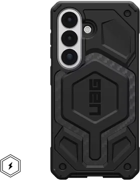 UAG Monarch Pro Samsung Galaxy S26 Hoesje Magnatic Back Cover Carbon Fiber