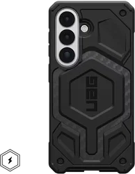 UAG Monarch Pro Samsung Galaxy S26 Hoesje Magnatic Back Cover Carbon Fiber afbeelding
