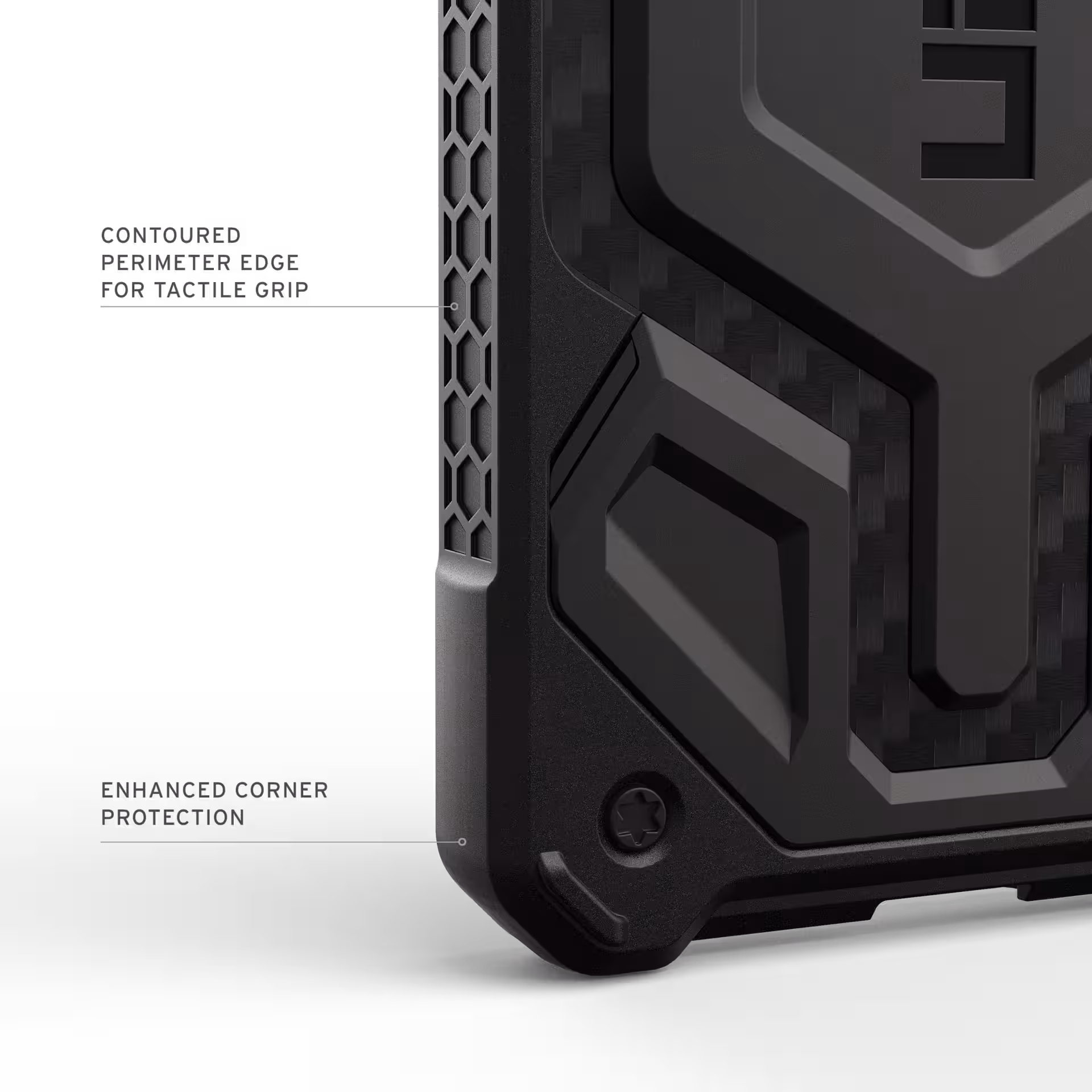 UAG Monarch Pro Samsung Galaxy S26 Hoesje Magnatic Back Cover Carbon Fiber afbeelding 5