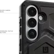 UAG Monarch Pro Samsung Galaxy S26 Hoesje Magnatic Back Cover Carbon Fiber afbeelding 4
