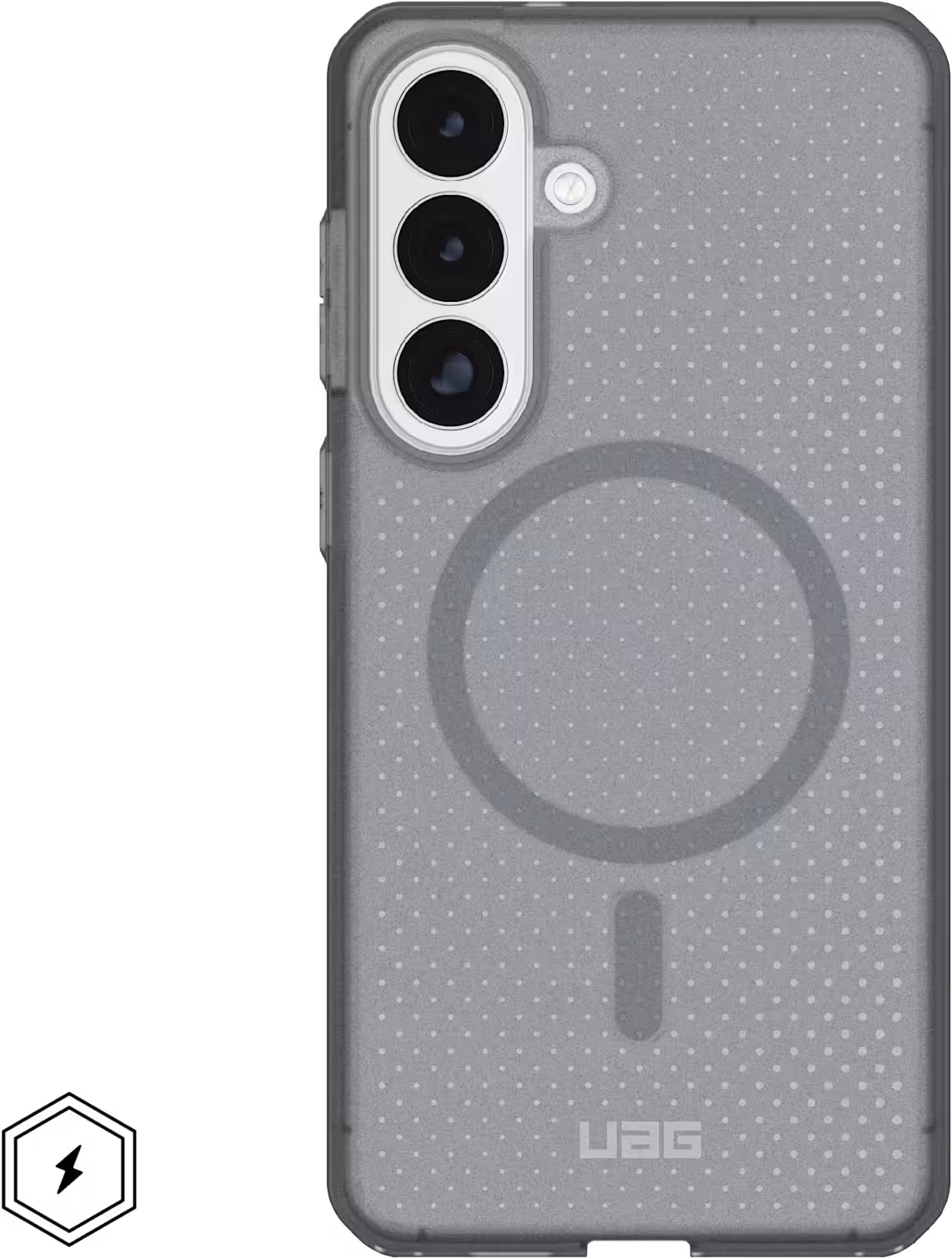 UAG Dot Samsung Galaxy S26 Plus Hoesje Magnetic Back Cover Ash afbeelding 1
