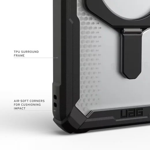 UAG Plasma XTE Samsung Galaxy S26 Ultra Hoesje Magnetic Stand Zwart Transparant afbeelding 8