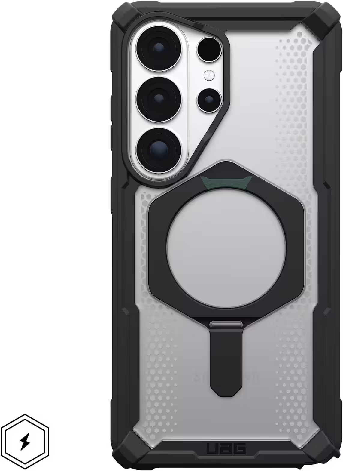 UAG Plasma XTE Samsung Galaxy S26 Ultra Hoesje Magnetic Stand Zwart Transparant afbeelding 1