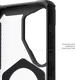 UAG Plasma XTE Samsung Galaxy S26 Ultra Hoesje Magnetic Stand Zwart Transparant afbeelding 10