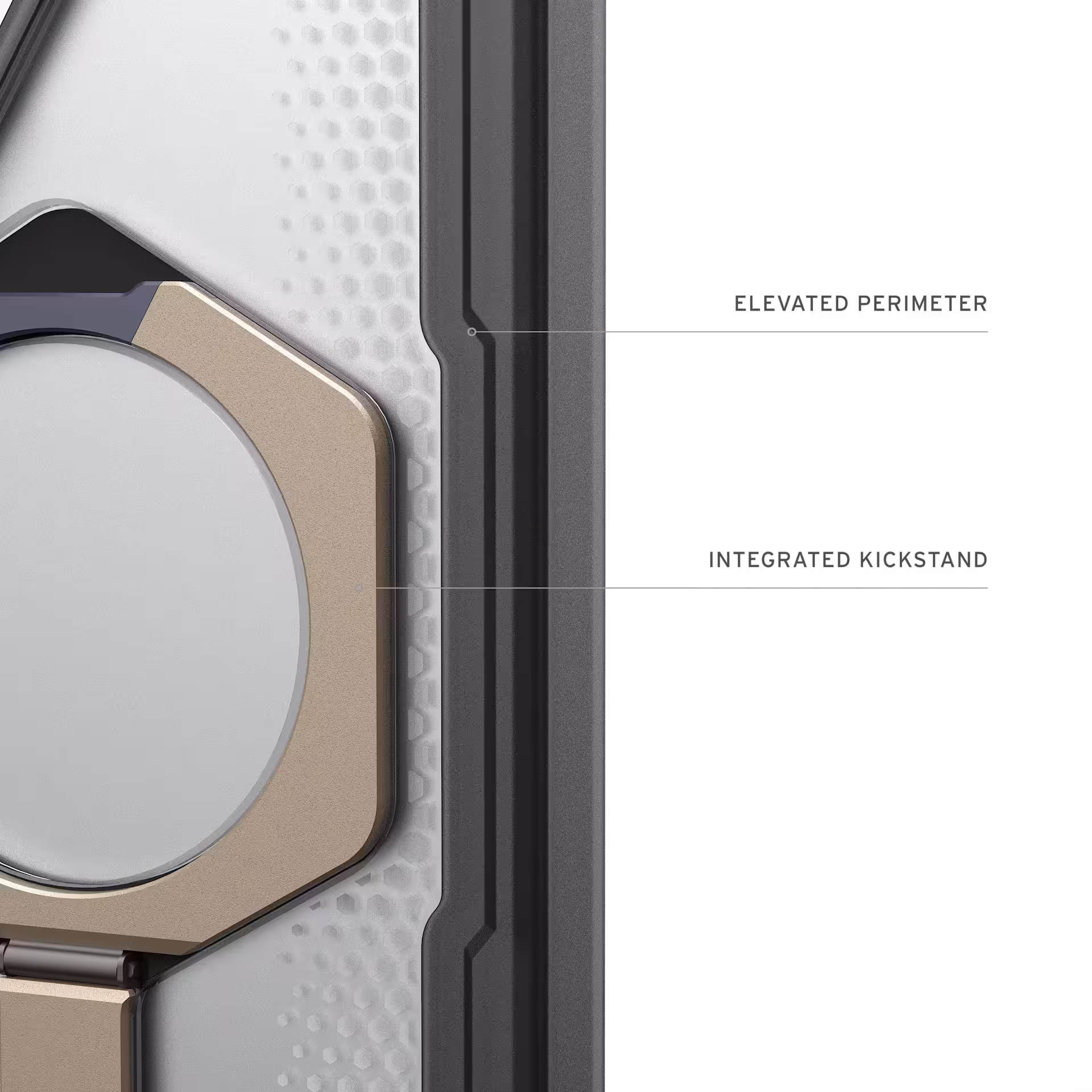 UAG Plasma XTE Samsung Galaxy S26 Ultra Hoesje Magnetic Stand Ash Titanum afbeelding 9