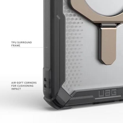 UAG Plasma XTE Samsung Galaxy S26 Ultra Hoesje Magnetic Stand Ash Titanum afbeelding 8