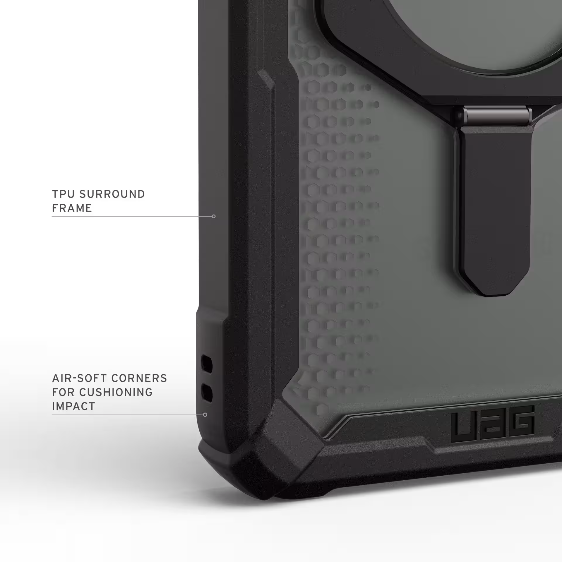 UAG Plasma XTE Samsung Galaxy S26 Ultra Hoesje Magnetic Stand Zwart Oranje afbeelding 8