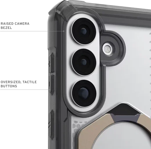 UAG Plasma XTE Samsung S26 Plus Hoesje Magnetic Stand Back Cover Ash Titanium afbeelding 6