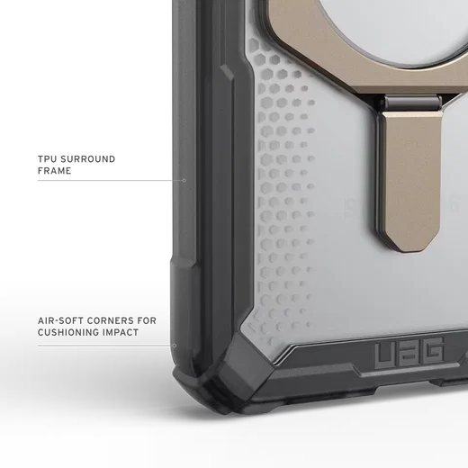 UAG Plasma XTE Samsung S26 Plus Hoesje Magnetic Stand Back Cover Ash Titanium afbeelding 7