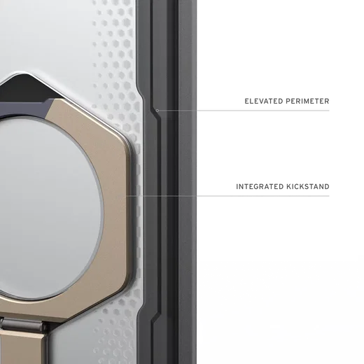 UAG Plasma XTE Samsung S26 Plus Hoesje Magnetic Stand Back Cover Ash Titanium afbeelding 8
