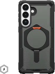UAG Plasma XTE Samsung S26 Plus Hoesje Magnetic Stand Back Cover Zwart Oranje afbeelding