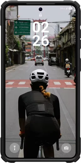 UAG Plasma XTE Samsung S26 Plus Hoesje Magnetic Stand Back Cover Zwart Oranje afbeelding 3