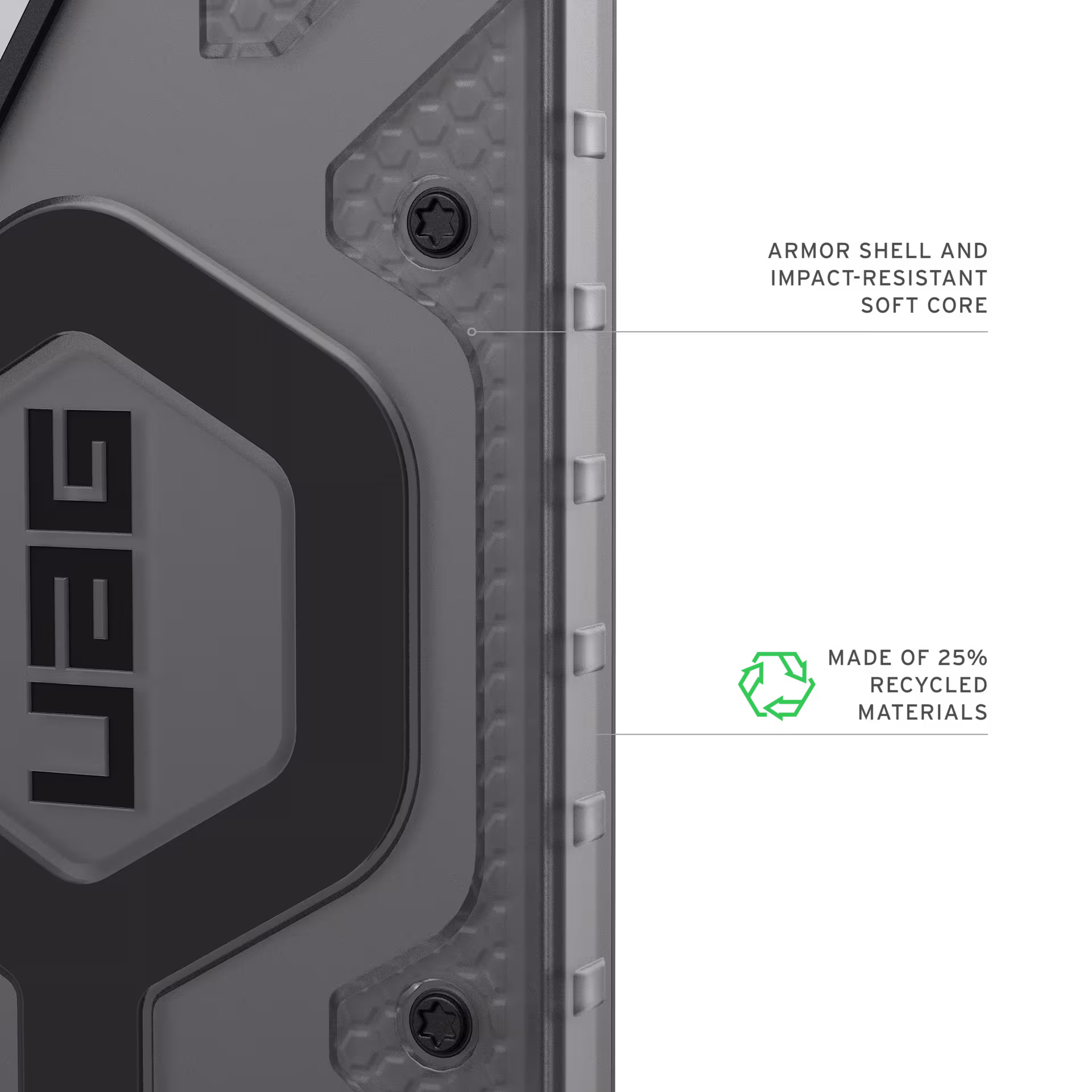 UAG Pathfinder Samsung Galaxy S26 Ultra Hoesje MagSafe Back Cover Ash Zwart afbeelding 7