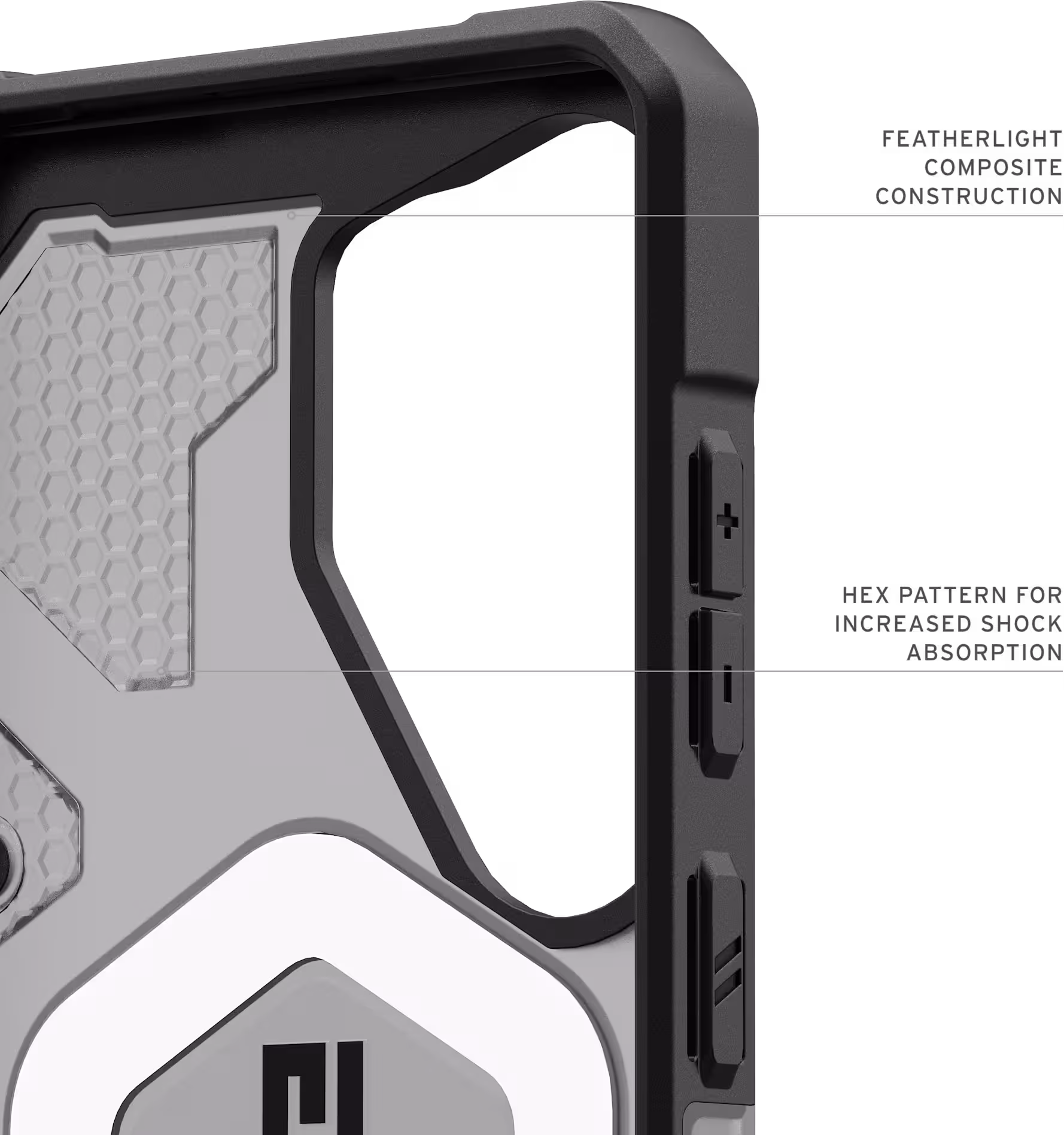 UAG Pathfinder Samsung Galaxy S26 Ultra Hoesje MagSafe Back Cover Ash Zwart afbeelding 8