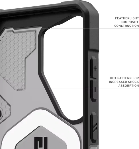 UAG Pathfinder Samsung Galaxy S26 Ultra Hoesje MagSafe Back Cover Ash Zwart afbeelding 8