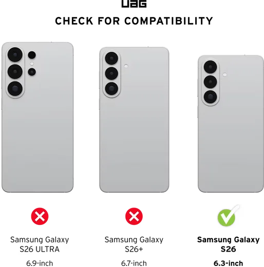 UAG Pathfinder Samsung Galaxy S26 Hoesje MagSafe Back Cover Zwart afbeelding 10