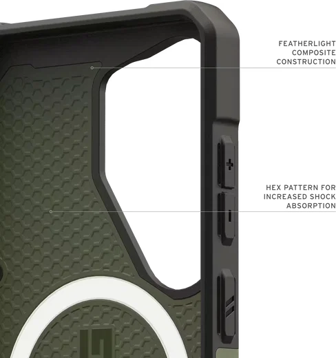 UAG Pathfinder Samsung Galaxy S26 Ultra Hoesje MagSafe Back Cover Groen afbeelding 8