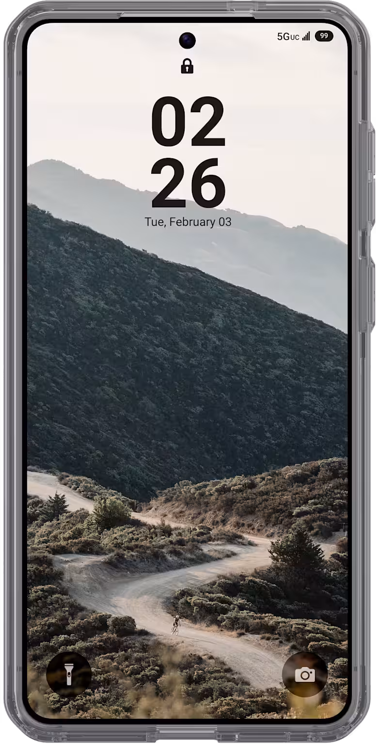 UAG Dot Samsung Galaxy S26 Plus Hoesje Magnetic Back Cover Ice Ash afbeelding 3