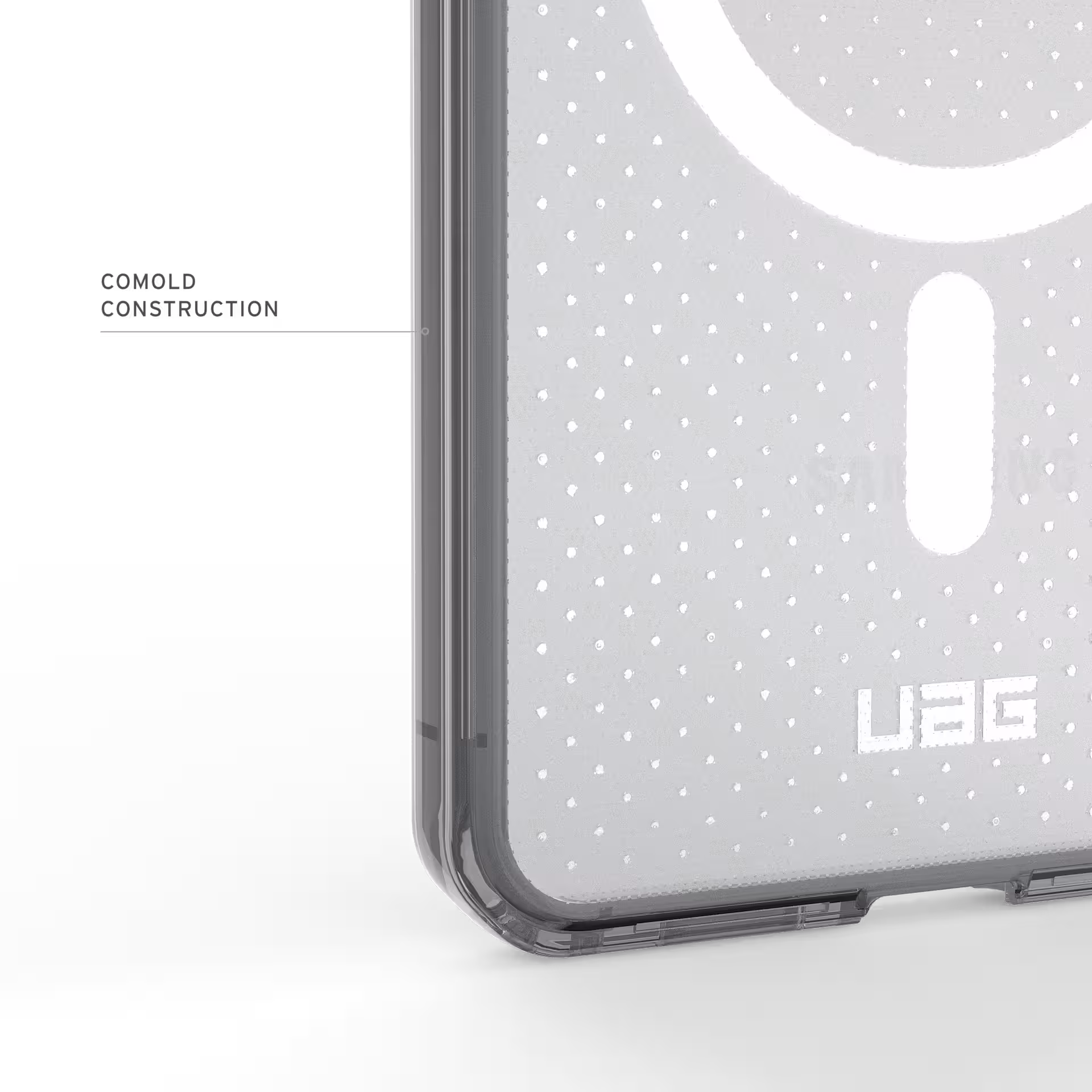 UAG Dot Samsung Galaxy S26 Plus Hoesje Magnetic Back Cover Ice Ash afbeelding 7