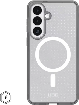 UAG Dot Samsung Galaxy S26 Plus Hoesje Magnetic Back Cover Ice Ash