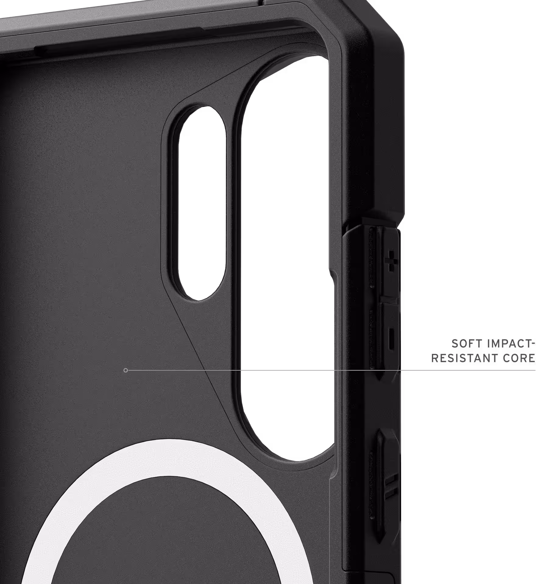 UAG Trooper Samsung S26 Ultra Hoesje Magnetic Back Cover Zwart afbeelding 9