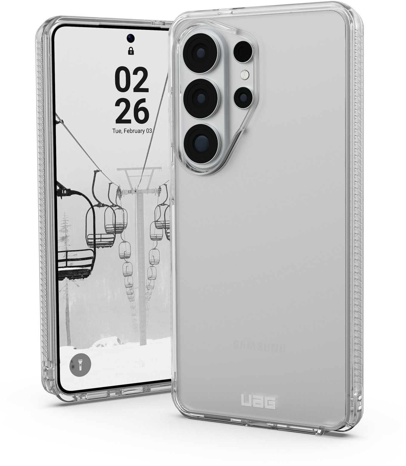 UAG Plyo Samsung Galaxy S26 Ultra Hoesje Back Cover Ice afbeelding 1