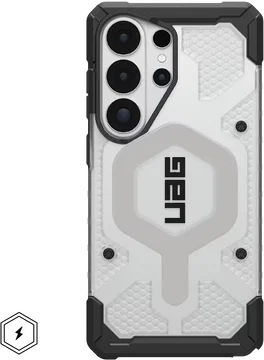 UAG Pathfinder Samsung Galaxy S26 Ultra Hoesje MagSafe Back Cover Ice Zilver