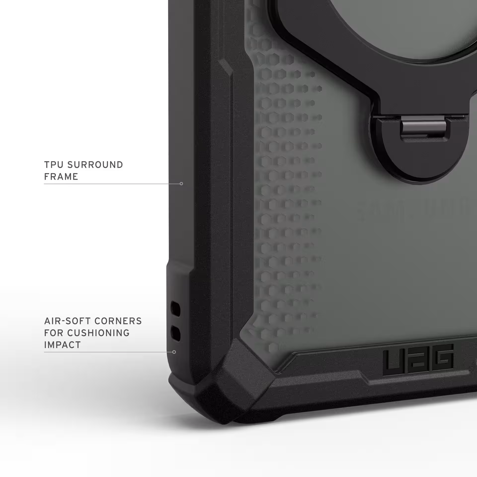 UAG Plasma XTE Samsung Galaxy S26 Ultra Hoesje Magnetic Stand Zwart afbeelding 10