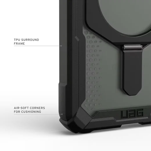 UAG Plasma XTE Samsung Galaxy S26 Hoesje Magnetic Stand Zwart Oranje afbeelding 5