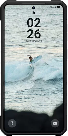 UAG Pathfinder Clear Samsung Galaxy S26 Plus Hoesje MagSafe Back Cover Ash Zwart afbeelding 3