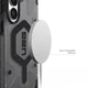 UAG Pathfinder Clear Samsung Galaxy S26 Plus Hoesje MagSafe Back Cover Ash Zwart afbeelding 5