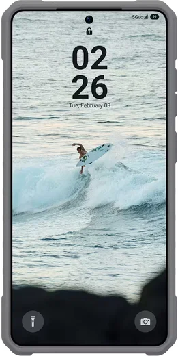 UAG Pathfinder Clear Samsung Galaxy S26 Ultra Hoesje Magnetic met Koord Neon afbeelding 3