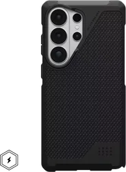 UAG Metropolis LT Samsung S26 Ultra Hoesje Magnetic Back Cover Kevlar Black afbeelding