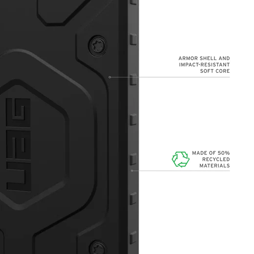 UAG Pathfinder Samsung Galaxy S26 Plus Hoesje MagSafe Back Cover Zwart afbeelding 8
